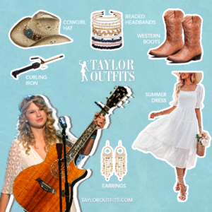 This is a country outfit inspired by Taylor Swift