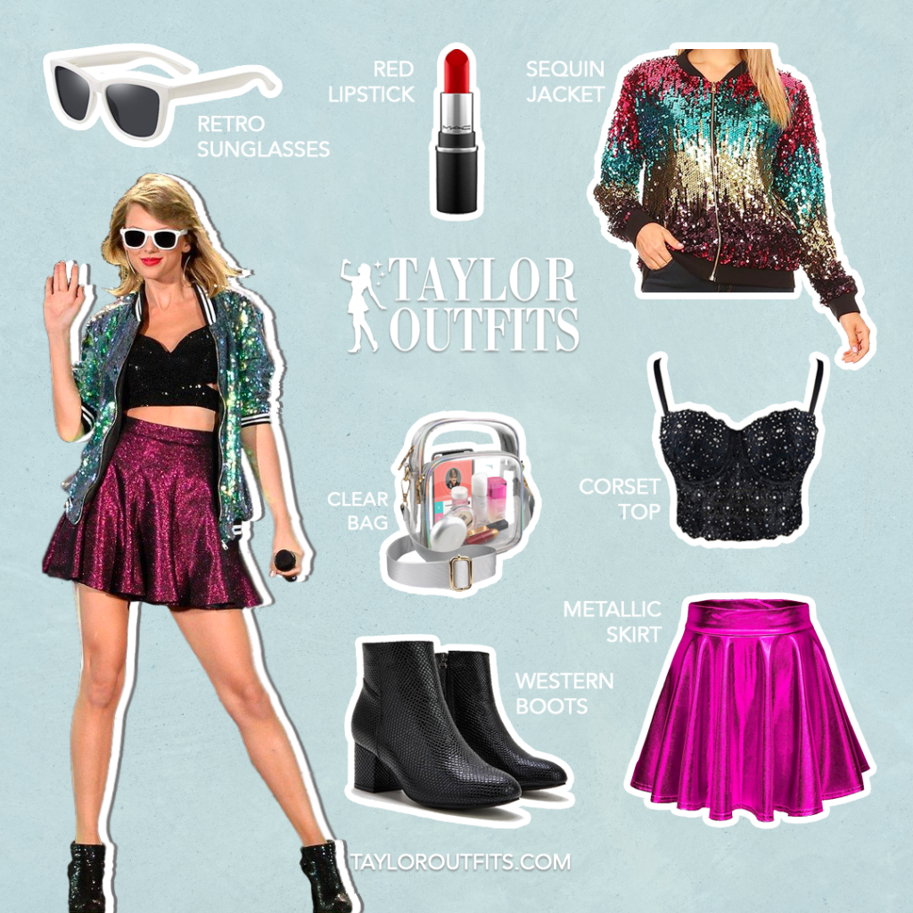 taylor swift 1989 tour outfits