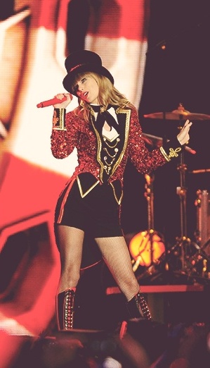 red tour costumes